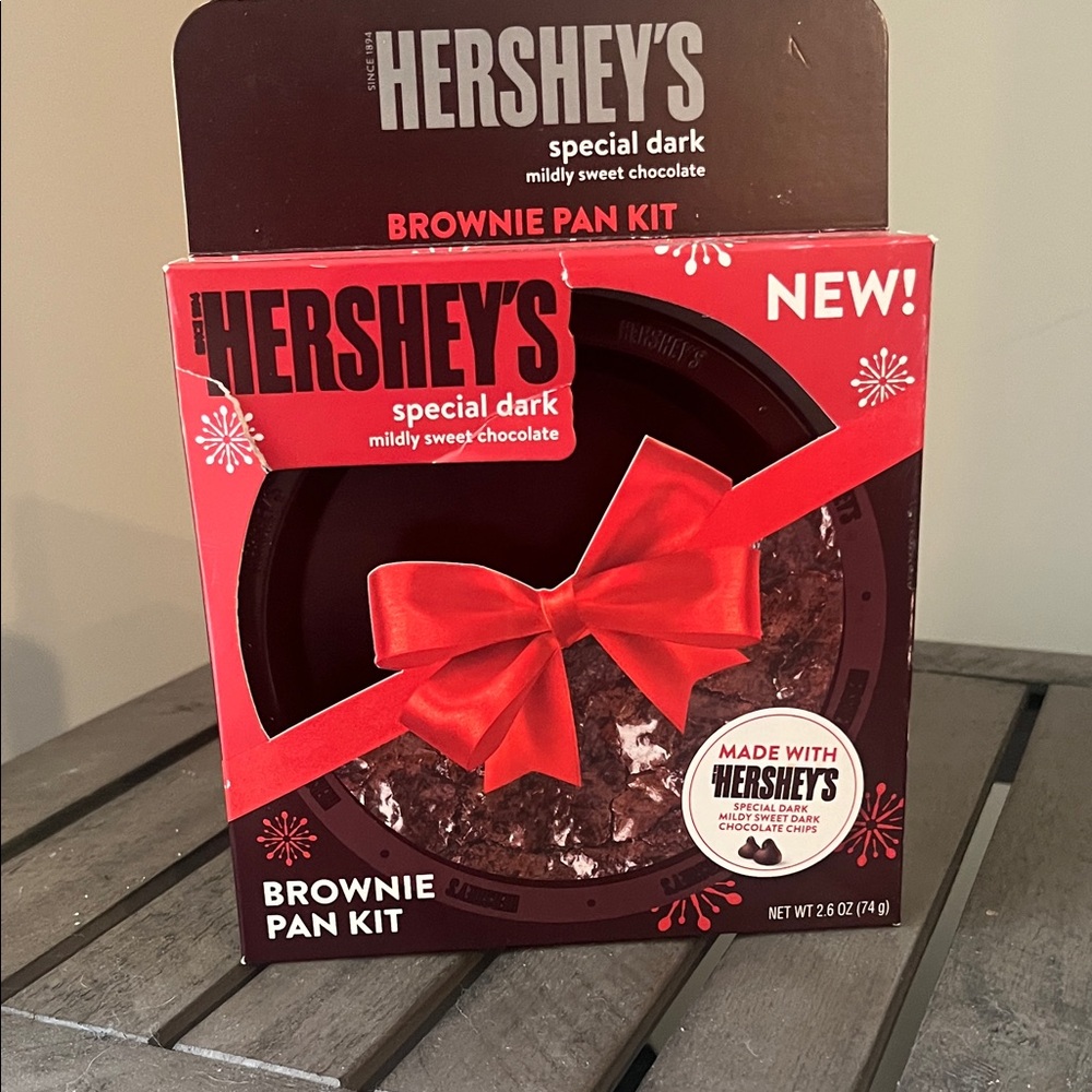 Special Dark Brownie Pan Kit - Red and Brown